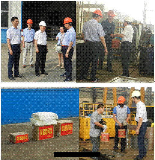 薛家(jiā)鎮(zhèn)政(zhèng)府領導来(lái)我(wǒ)公(gōng)司進(jìn)行高(gāo)温(wēn)慰問(wèn)